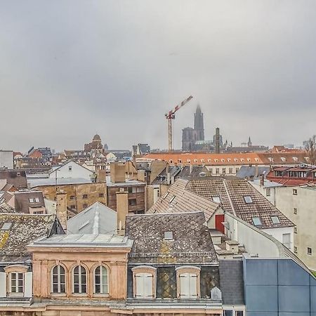 Panorama Cathedrale - Appt Lumineux Avec Parking Prive Leilighet Strasbourg Eksteriør bilde