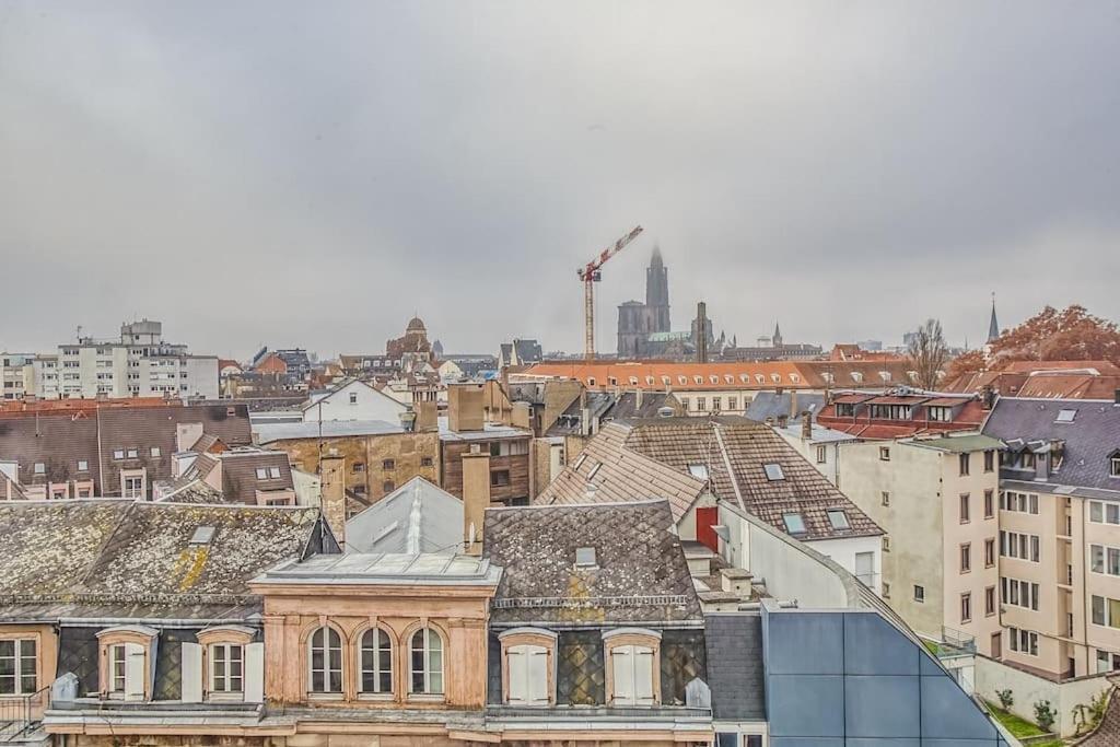 Panorama Cathedrale - Appt Lumineux Avec Parking Prive Leilighet Strasbourg Eksteriør bilde